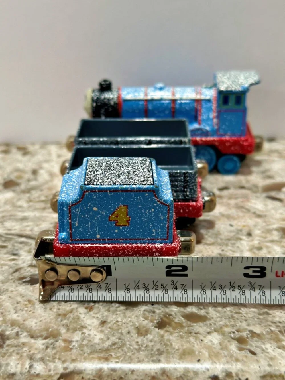 Thomas & Friends Gordons Snowy Special 4pc Set 2009 Take Along Diecast Mattel